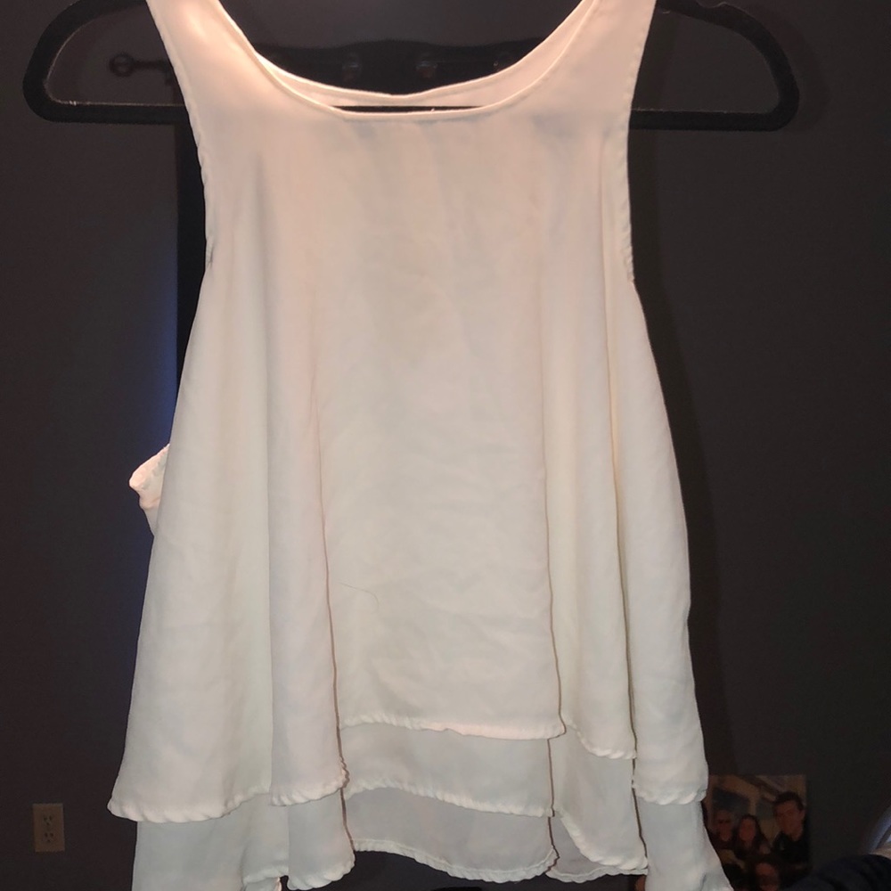 White tank top